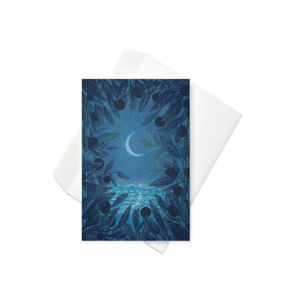 Olive Tree Dreams  Greeting card