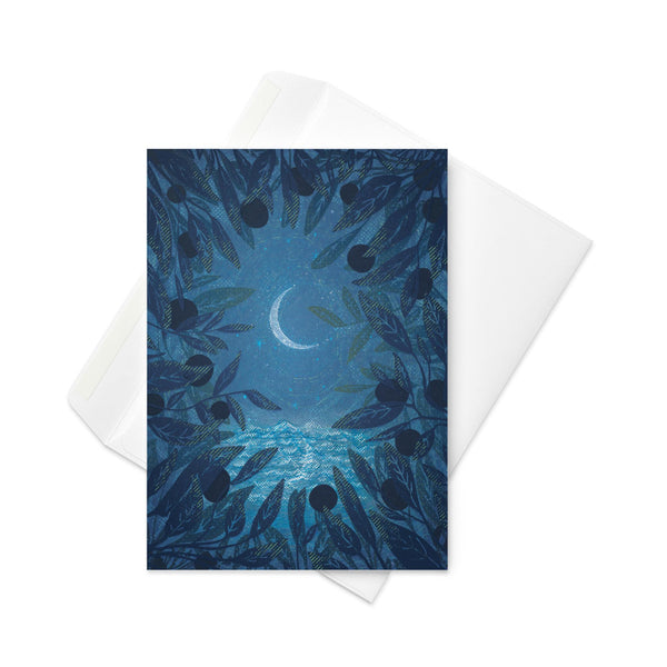 Olive Tree Dreams  Greeting card